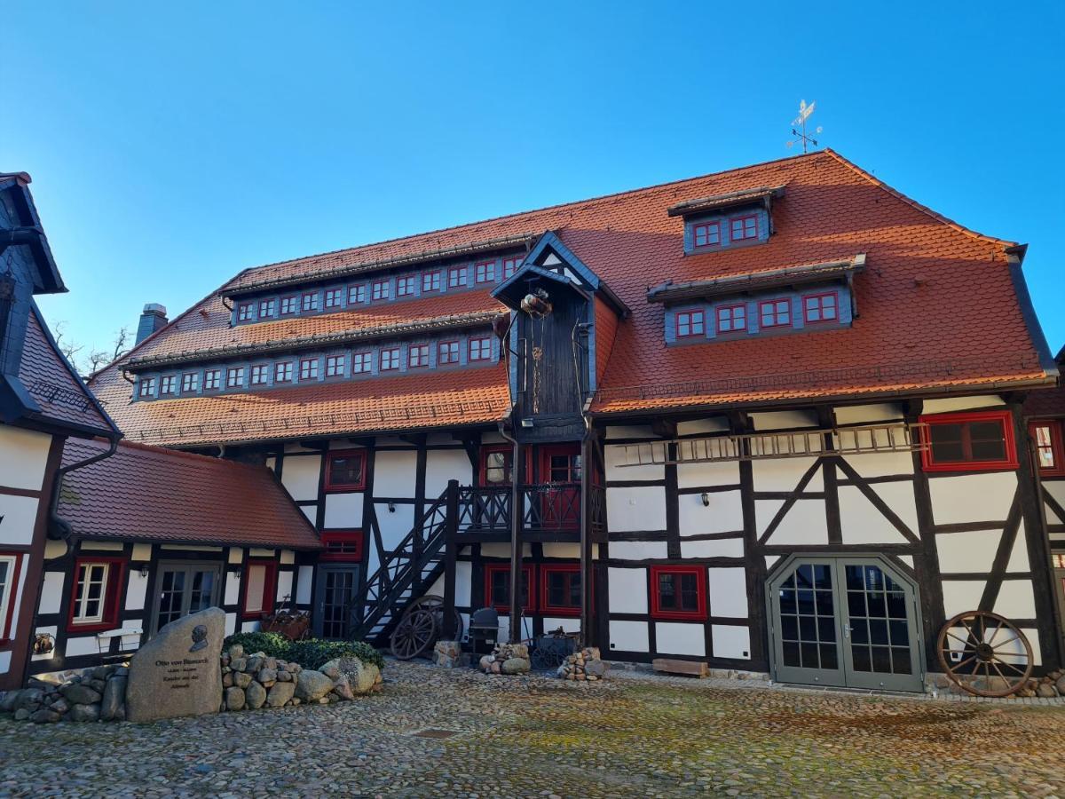Pension Hansehof 萨尔茨韦德尔 外观 照片