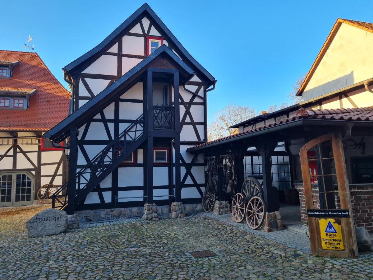 Pension Hansehof 萨尔茨韦德尔 外观 照片
