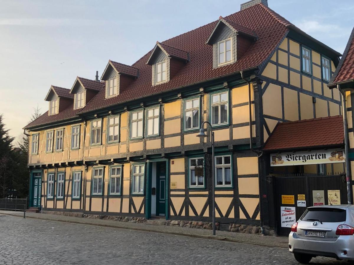 Pension Hansehof 萨尔茨韦德尔 外观 照片
